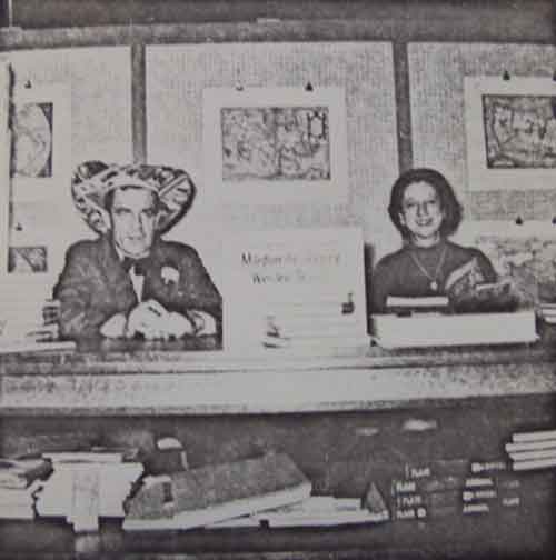 Wes and Marguerite at a Book Signing